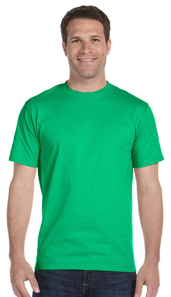 Gildan Men's DryBlend Classic T-Shirt, Irish Green, Small