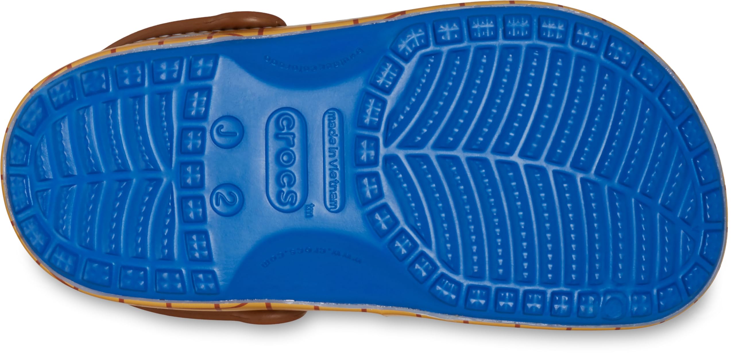 Crocs Kids Toy Story Classic Clogs for Kids – Round Toe Design – Pivot Heel Strap – Thermoplastic Make Blue Jean 4 Big Kid M