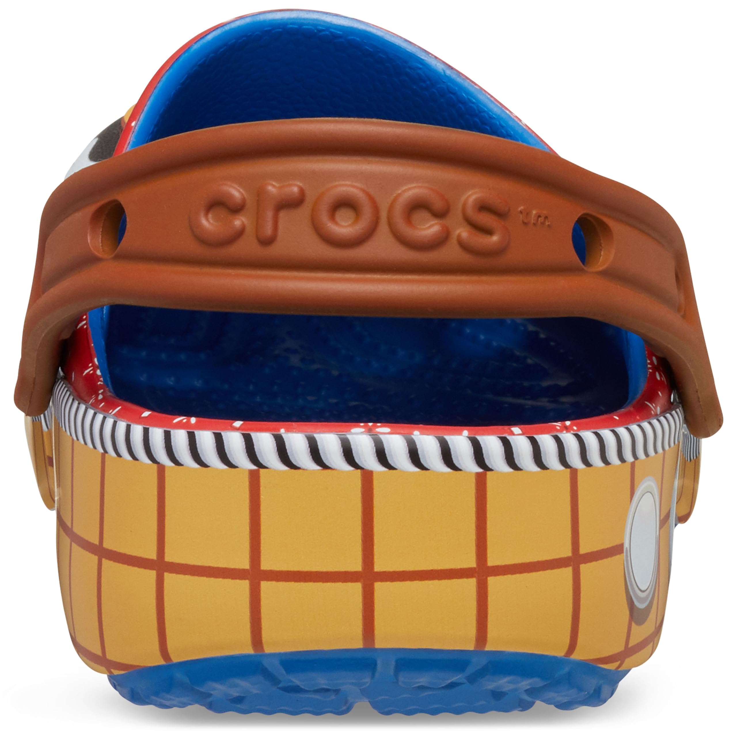 Crocs Kids Toy Story Classic Clogs for Kids – Round Toe Design – Pivot Heel Strap – Thermoplastic Make Blue Jean 4 Big Kid M